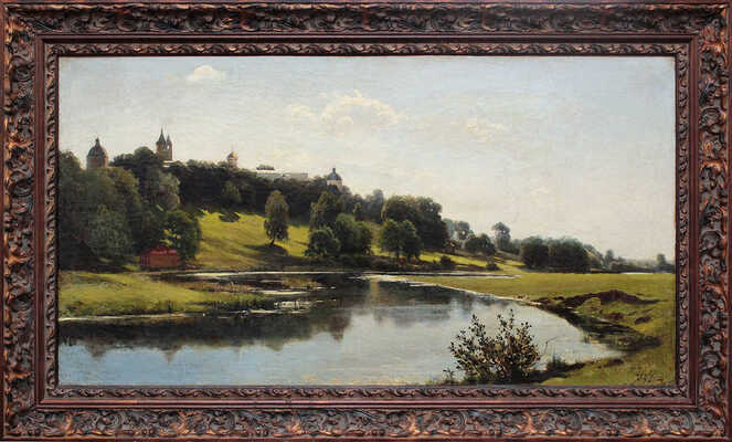 Эллерт Николай Людвигович. Вид на Саввино-Сторожевский 